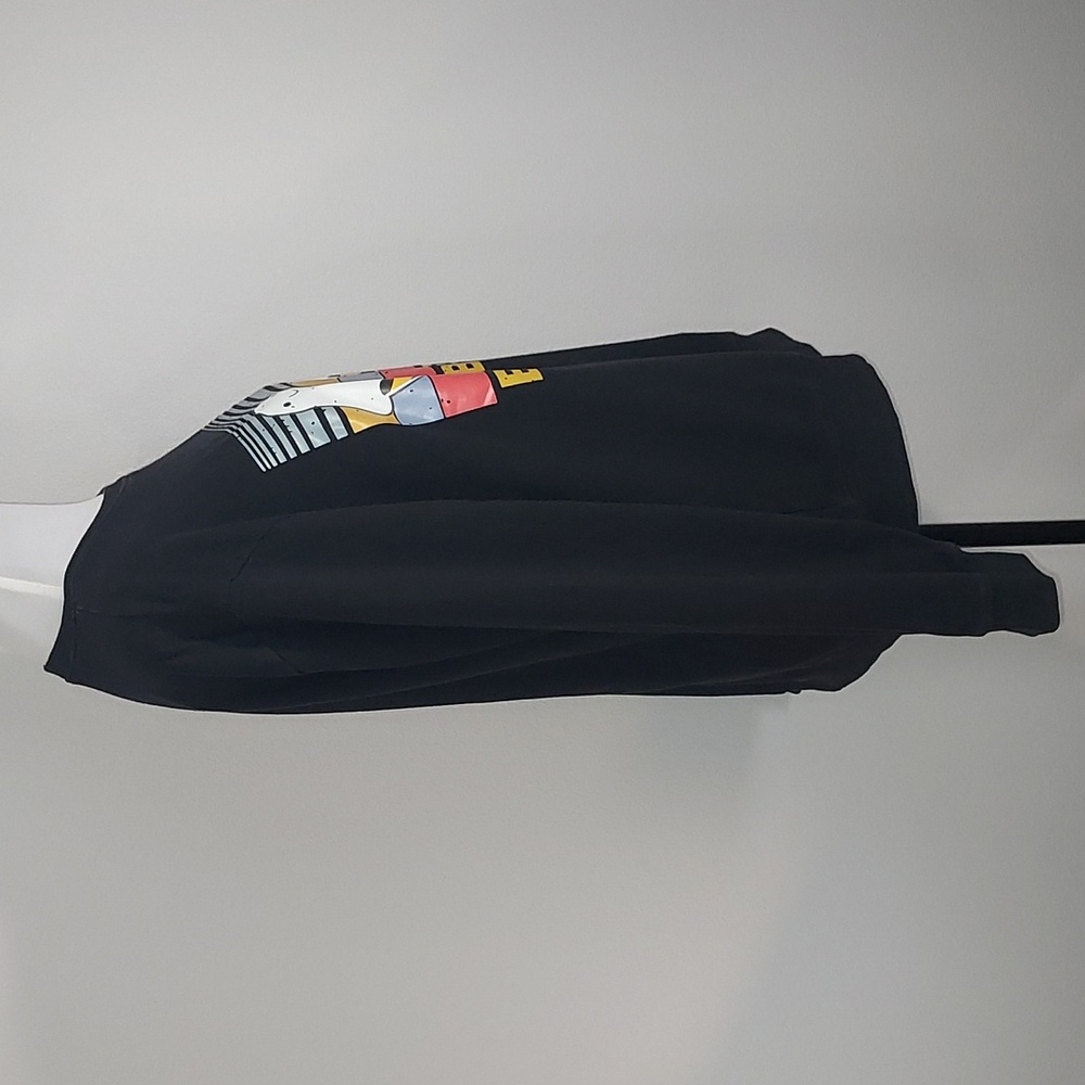 Black Boo Bees Graphic L/S Crew Neck Sweatshirt Size Large - Picture 2 of 9